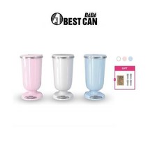 [베베모델/이중덮개형] [항균리필롤 총50개월분] 세계최초발명특허 5중밀폐 인테리어 휴지통, 상세설명 참조, [별도항균리필롤구매] 200AR4(40개월분)
