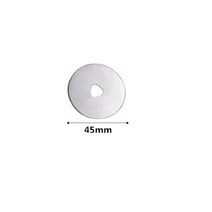 원단 재단기 원형 가죽 커터 28mm/45mm 5 개 회전 패브릭 종이 DIY 패치 워크 블레이드 가정용 수공예 도, 02 45MM