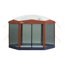 콜맨 스크린 캐노피 텐트 빠른 설치, 12 X 10 feet, 브라운