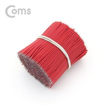 정직한몰/ Coms 점퍼 케이블 Red 3.5cm 900ea 선, 1개