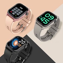 운동 등산 헬스 스포츠 GPS 생활방수 음성인식 스마트워치 20mm호환, (4453)블랙