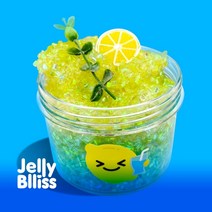 [ 젤리블리스 ] 블루레몬에이드 난사비즈 클리어 액체괴물 액괴 장난감 슬라임, 230ml