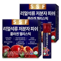 순수식품 리얼석류 저분자 콜라겐 젤리 스틱, 900g, 2박스