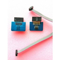 모듈avrisp 컴퓨터부품 10-1.27mm 어댑터 보드 JTAG-SWD ATMEL-ICE 10 핀 턴 2.54mm 다운로드 2x5mm JTAG S, 한개옵션0