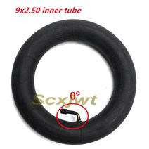 Kugoo-G Boster 스쿠터 내부 타이어 샤오미호환 미니 프로 나인봇 밸런스 9x2.50 튜브 카메라용, [01] 0 degree