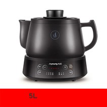 세라믹도자기 중탕기 전기 약탕기 홍삼 제조기, D스타일5L 블랙