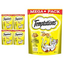 템테이션 고양이 간식, 맛있는 닭고기맛 (180g), 180g, 5개