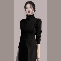 해외배송 리엘라노 봄 스타일 여신 팬 드레스 여성 봄 2021 새로운 스타일 원피스