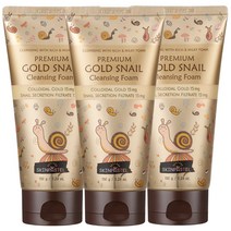 스킨파스텔 프리미엄 골드 스네일 클렌징 폼 150mlx3개 (총3개)