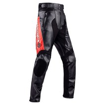 오토바이 자켓 바람막이 탱황 남자 여자 경주 승마 바지 avro 마이크로 화이버 가죽, 빨간색, 1-xxxl