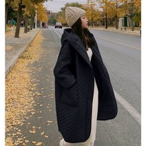 누빔 야상 점퍼 숏 겨울 깔깔이 여성 사파리 패딩 코트 자켓 롱 빅사이즈