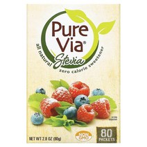 Pure Via 스테비아 Stevia 80봉, 2kg