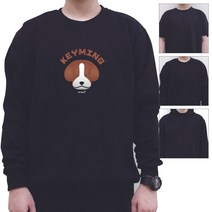 키밍 강아지 문구제작 라운드넥티셔츠 돌촬영가족티