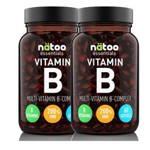 이탈리아 나투 NATOO 필수 비타민B 복합체 60캡슐, 2팩