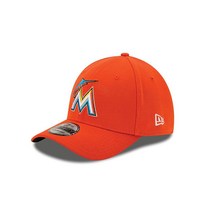NewEra 뉴에라 남성 MLB 팀 클래식 39THIRTY 캡 클리블랜드 인디언스 블루 LXL, Miami Marlins