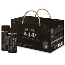 CJ한뿌리 흑삼대보 100ml x 30, 100ml x 30병