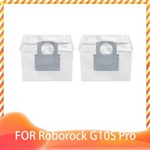 물걸레 청소기 부품 교체 패드 샤오미 호환 Roborock G10 G10S Pro 진공 메인 사이드 브러시 Hepa 필터 걸레 먼지 봉투 예비 액세서리, 2 dust bags