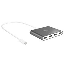 J5CREATE JCA366 TYPE-C to HDMI 4포트 어댑터 화면확장 화면복제 모니터분할 1080p 60Hz, 1개