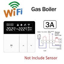 wifi smart thermostat electric floor heating trv water gas 보일러 온도 음성 원격 컨트롤러 for google home alexa, w-wifi-gc