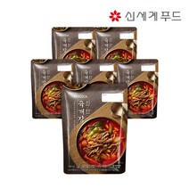 피코크 진한육개장 500g 6봉 사골육수+양지살, 단품