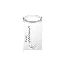 [RA†]트랜센드 JetFlash 710S 64GB 실버 USB 3.0 메모리 USB악세서리 컴퓨터주변장치 USB저장 스틱형USB 휴대용USB USB카▨_ea, ε본상품ε