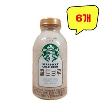 스타벅스 콜드브루 바닐라 크림 325ml x 6개
