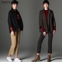 [쉬즈미스.] [쉬즈미스] 케이퍼블 스트링 캐주얼 집업 점퍼