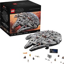 LEGO 스타워즈 얼티밋 밀레니엄 팔콘 75192 전문가 조립 키트 및 우주선 모델 성인을 위한 최고의 선물 영, 한개옵션0