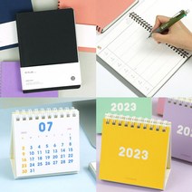 핑크풋 2023 미니 캘린더 2개 세트 + 마이플랜 스프링 다이어리 1권, 12000마이플랜2023스프링다이어리 핑크, 3000 2023미니탁상캘린더 랜덤 2개