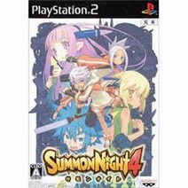 플레이스테이션 PS2 서몬나이트4일본판중고게임시디, 서몬나이트4일본판완품