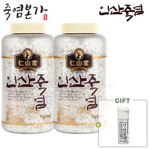 인산가 9회죽염 고체 1kg+80g(증정) 2개 세트 죽염본가 9번구운 인산죽염 /요리 양치 코세척 세안