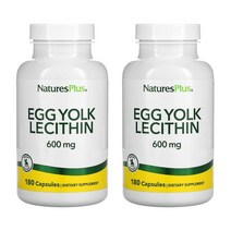 네이쳐플러스 난황 난유 레시틴 600mg 180캡슐 2병 포스파티딜콜린 난황유, 1개, 기본, 180정