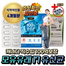 (혁2라이프) 100억 모유 유래 유산균 BNR17 알약 캡슐 식약처인증 비에날씬 유산균 다이어트 bnr 17 체지방 락토바실러스 가세리 람노서스 애시도필러스 포스트바이오틱스, 2개, 100억모유유산균17