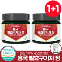 홍국균 발효구기자 100% 식약처인증 해썹 대용량, 2통(240정)+몬스터사은품
