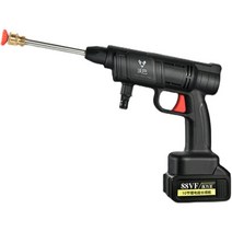 무선세척기 분사기 가정용 휴대용 고압펌프 풀세트, 88VF700W+2리튬배터리