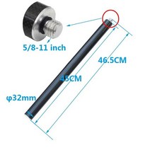 접합 가능한 탄소 섬유 로드 측량 폴 확장 직경 32mm GPS 프리즘 GNSS RTK 타입 1 개, [01] Pole-1pcs