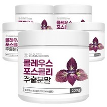 콜레우스 포스콜리 추출분말 200g 5통, 없음, 5개