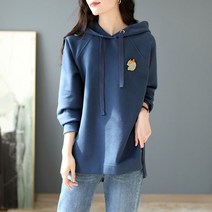 여성 봄신상 맨투맨 데일리 트임 후드티 M-2XL SFW