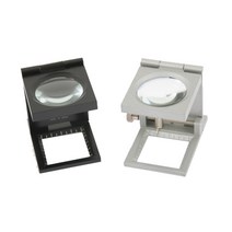 분해경 확대경 섬유용 루페 6X KONE 코네, A31-2(실버)