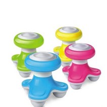 머리 마사지기 전동 모발관리기 두피 마사지기계 mini neck massager for, 무작위의