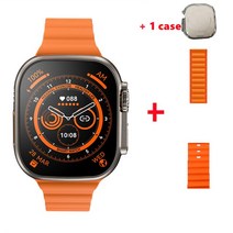 ZD8 울트라 맥스 스마트 워치 시리즈 8 49mm 티타늄 합금 바디 2.0 quot 망막 스크린 BT 전화 NFC ECG IP68 방수, GPS, 30cm, S, ZD8 ultra