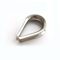 (100 개/몫) M5 5mm SS304 스테인레스 스틸 와이어 로프 케이블 골무 아연 도금 Fastners 5MM 용 리깅 하드, 01 M5