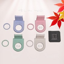 손소독제 핸드워시 벽에 걸기 거치대 홀더, 보라
