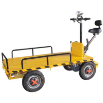 4륜 화물 적재 궤도운반차 산업용 영업용 카트, 2.5x1.1m 800w(48v32A )