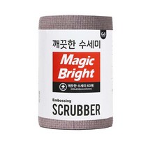 크린센스 더두꺼운 깨끗한수세미60매*1롤, 1개