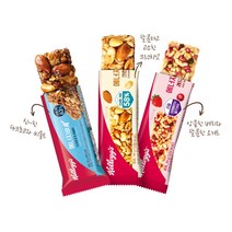 켈로그 에너지바 Best 3종 6 + 6 골라담기, 크런치넛30g x 6개, 레드베리25g x 6개, 1세트