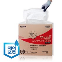 [RAΕ] 와이프올L25 에어포켓 산업 와이퍼 대형 300매(41300) 공장용골레 용와이퍼 용소모품 종이 걸레 와이프올 손걸레 ▷_4Ε470Ea, Ε본상품선택!