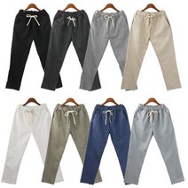 여성 바지데일리 세미 마바지 구잘 허리밴딩 [가격비교 +무료 배송]