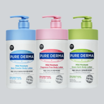 온더바디 마일드 바디로션 1L 퓨어더마 (무향/베이비파우더/그린허브 중 택1), 마일드 바디로션1L (베이비파우더향)