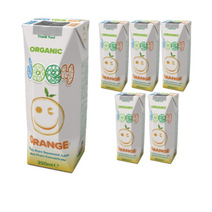 유기농조이 유기농 착즙 오렌지주스, 6개, 250ml